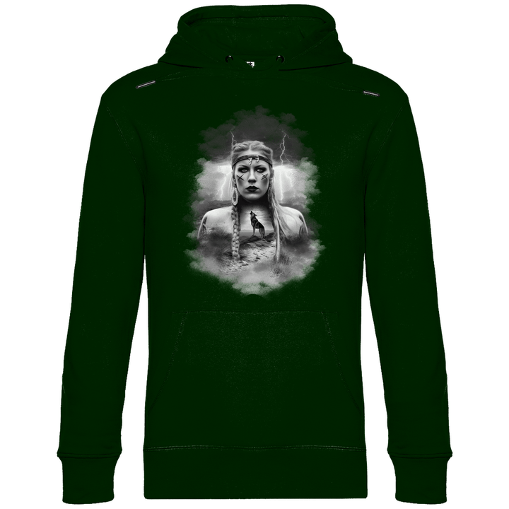 Kriegerin des Nordens - Herren Hoodie - Textilzauber