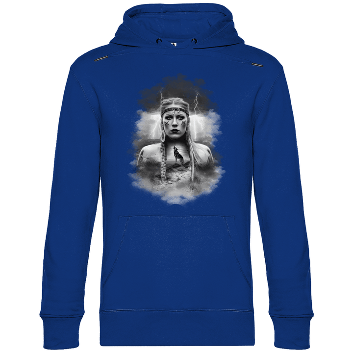 Kriegerin des Nordens - Herren Hoodie - Textilzauber