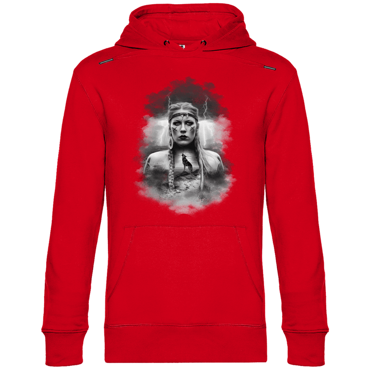 Kriegerin des Nordens - Herren Hoodie - Textilzauber