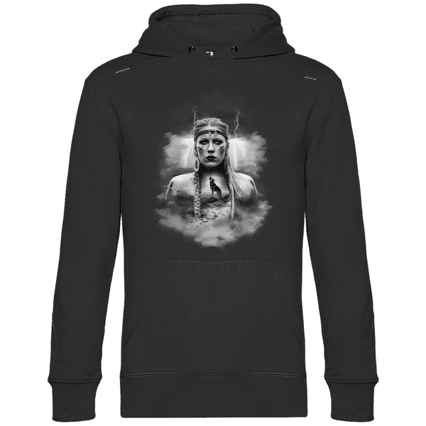 Kriegerin des Nordens - Herren Hoodie - Textilzauber