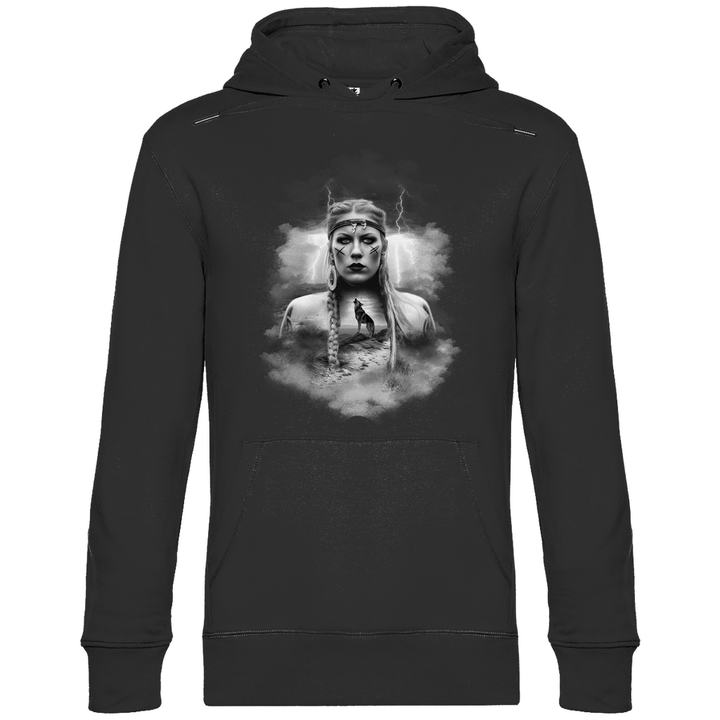 Kriegerin des Nordens - Herren Hoodie - Textilzauber