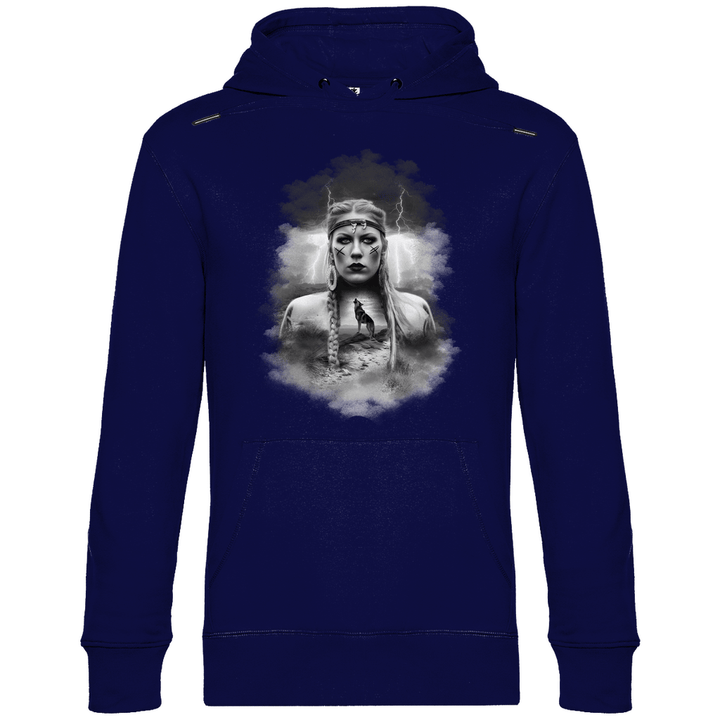 Kriegerin des Nordens - Herren Hoodie - Textilzauber