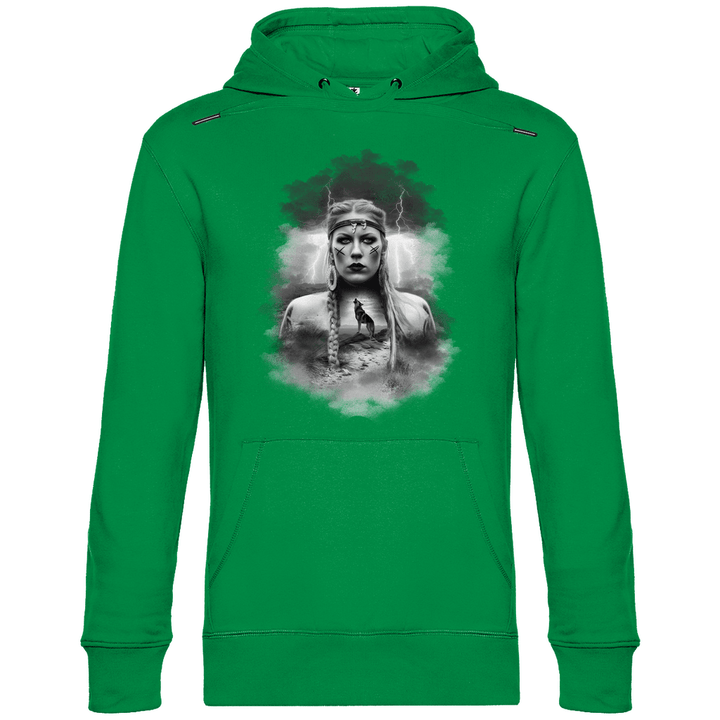 Kriegerin des Nordens - Herren Hoodie - Textilzauber