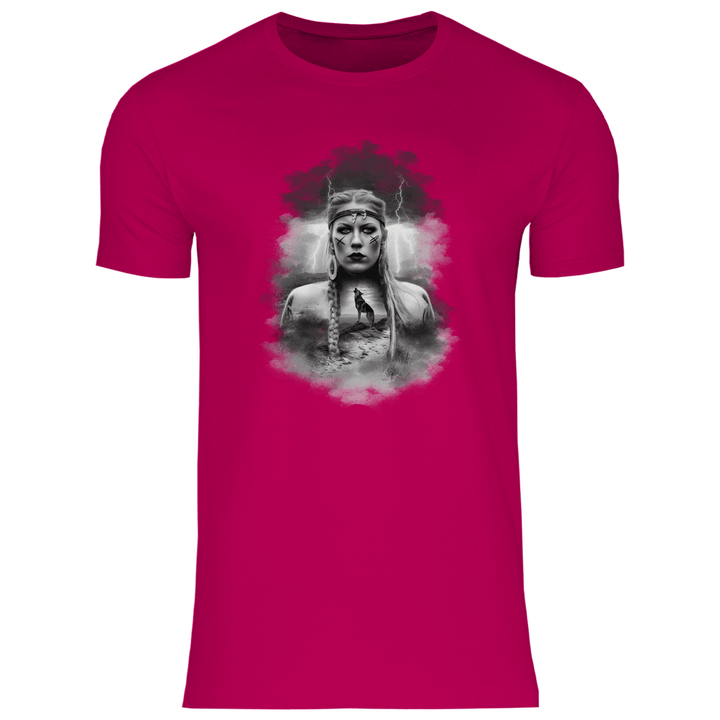 Kriegerin des Nordens - Herren T - Shirt - Textilzauber