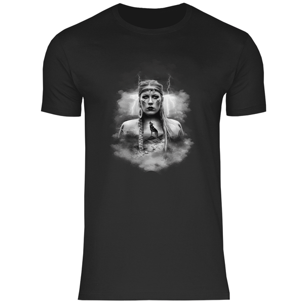 Kriegerin des Nordens - Herren T - Shirt - Textilzauber