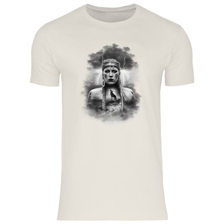 Kriegerin des Nordens - Herren T - Shirt - Textilzauber
