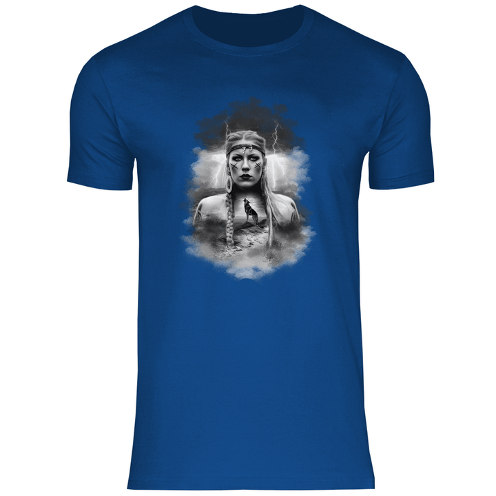 Kriegerin des Nordens - Herren T - Shirt - Textilzauber