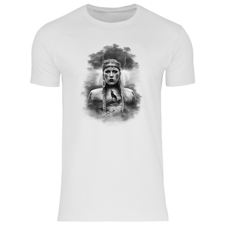 Kriegerin des Nordens - Herren T - Shirt - Textilzauber