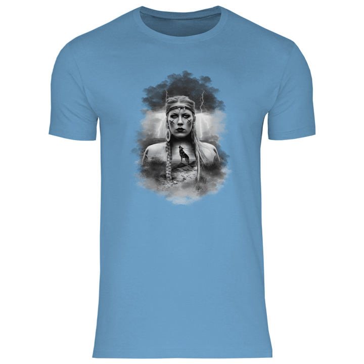 Kriegerin des Nordens - Herren T - Shirt - Textilzauber
