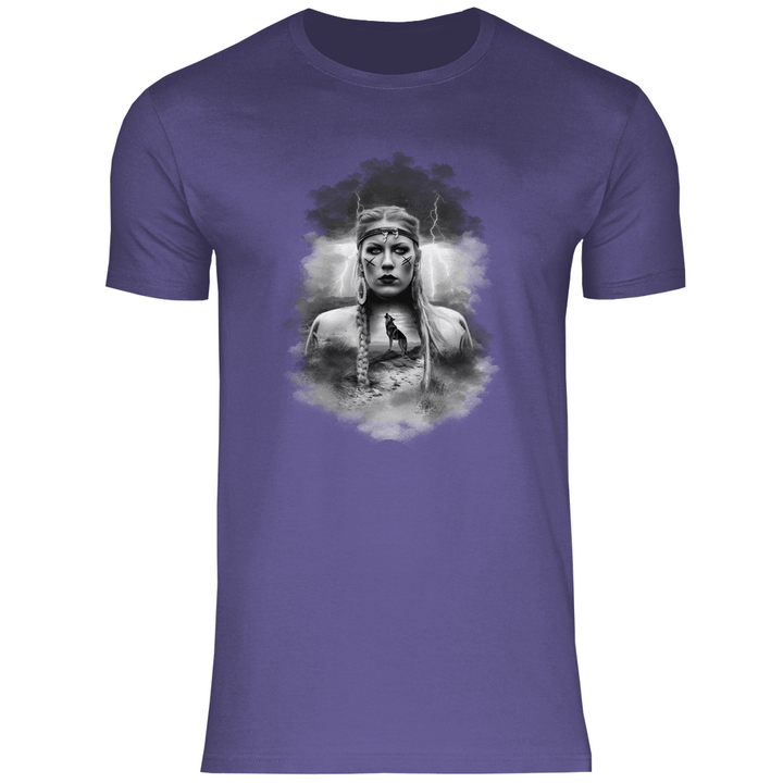 Kriegerin des Nordens - Herren T - Shirt - Textilzauber