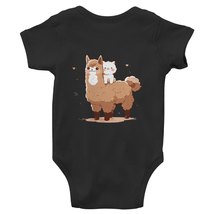 Kuschelfreunde - Bio Baby - Body mit Rückendruck - Textilzauber