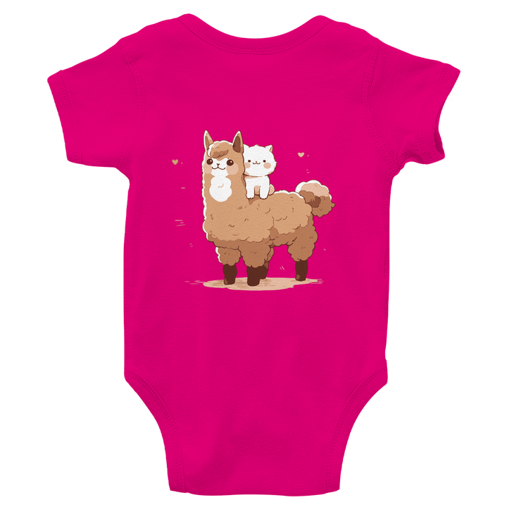 Kuschelfreunde - Bio Baby - Body mit Rückendruck - Textilzauber
