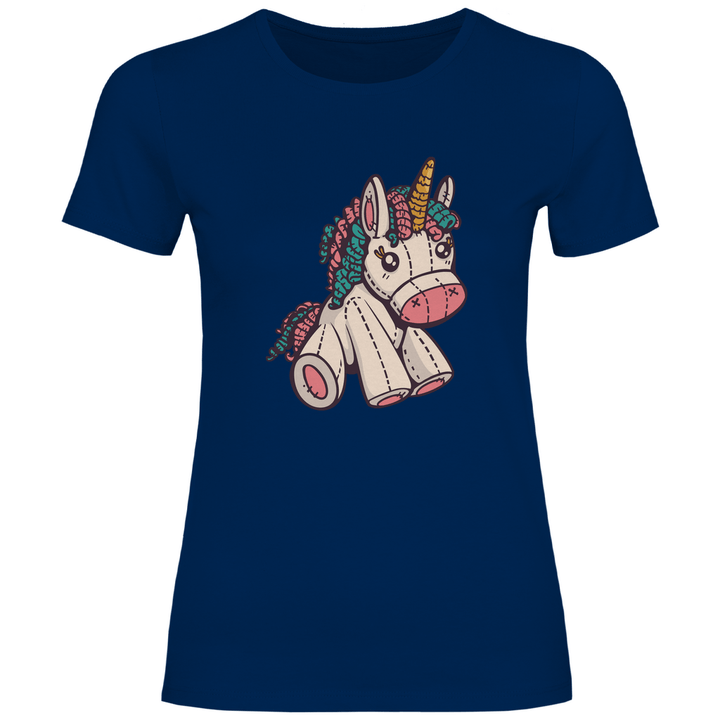 Kuscheltier - Einhorn - Damen T - Shirt - Textilzauber