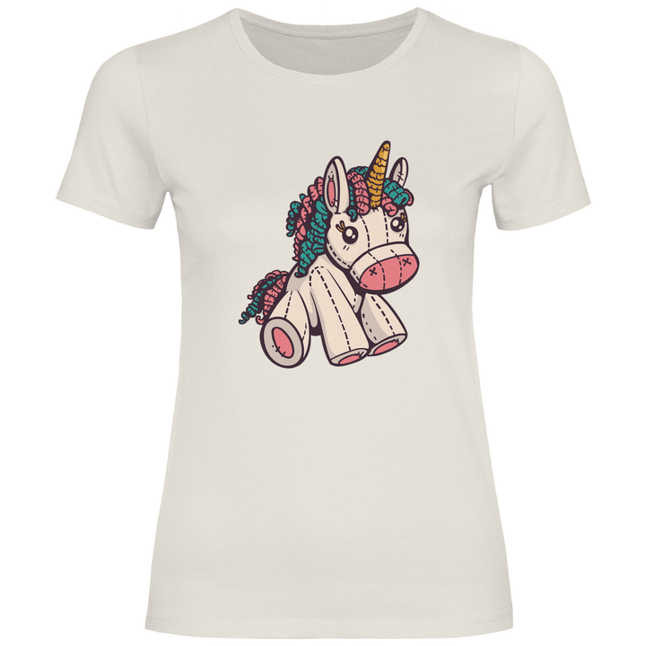 Kuscheltier - Einhorn - Damen T - Shirt - Textilzauber