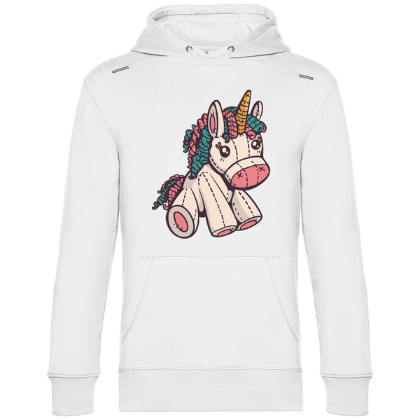 Kuscheltier - Einhorn - Herren Hoodie - Textilzauber