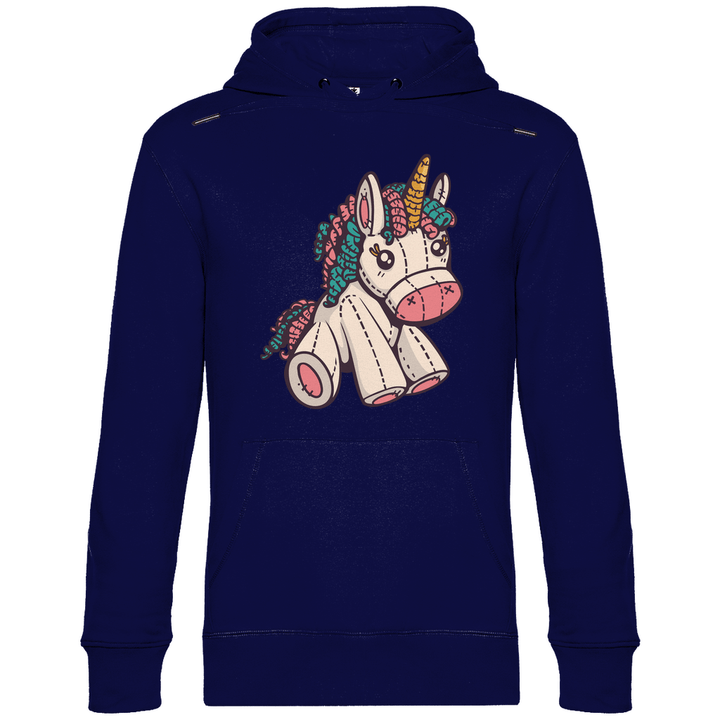 Kuscheltier - Einhorn - Herren Hoodie - Textilzauber