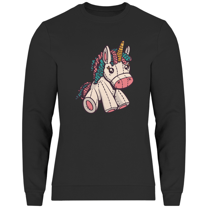 Kuscheltier - Einhorn - Herren Sweatshirt - Textilzauber