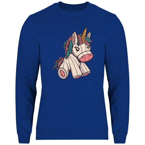 Kuscheltier - Einhorn - Herren Sweatshirt - Textilzauber