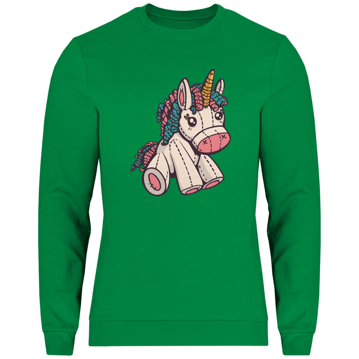 Kuscheltier - Einhorn - Herren Sweatshirt - Textilzauber
