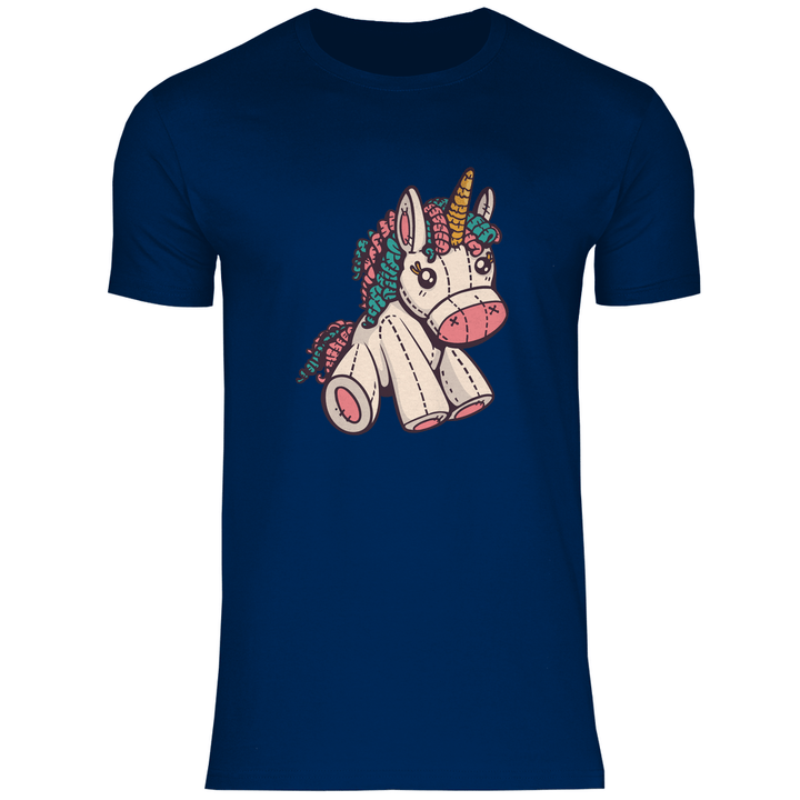 Kuscheltier - Einhorn - Herren T - Shirt - Textilzauber