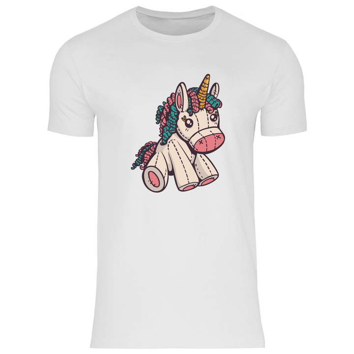 Kuscheltier - Einhorn - Herren T - Shirt - Textilzauber