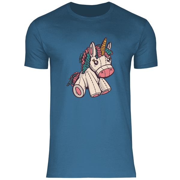 Kuscheltier - Einhorn - Herren T - Shirt - Textilzauber