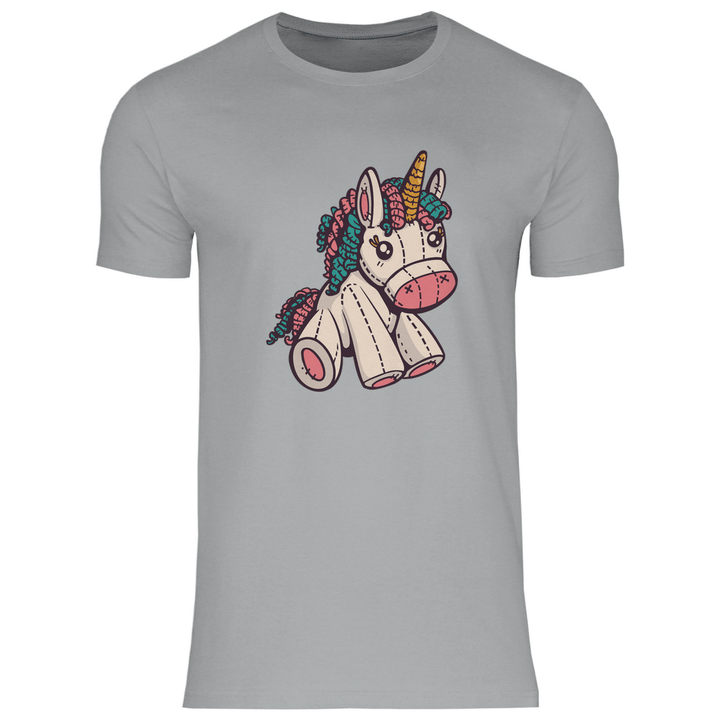 Kuscheltier - Einhorn - Herren T - Shirt - Textilzauber