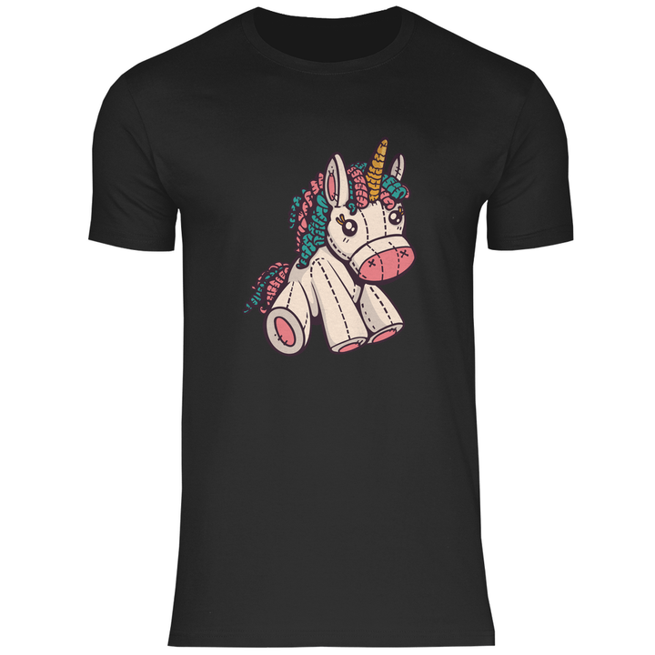 Kuscheltier - Einhorn - Herren T - Shirt - Textilzauber