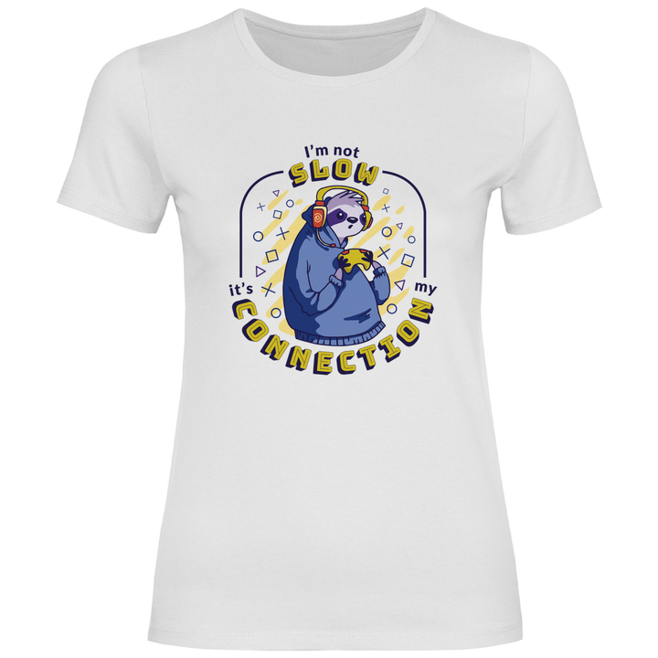 Langsamer Sloth - Damen T - Shirt - Textilzauber