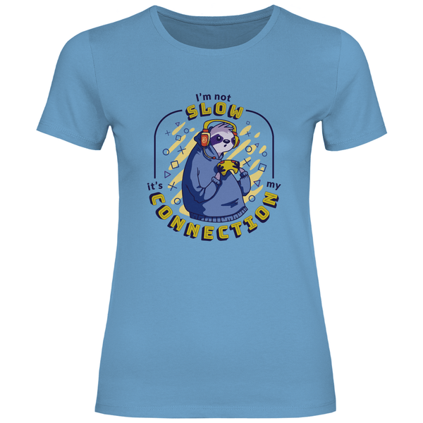 Langsamer Sloth - Damen T - Shirt - Textilzauber