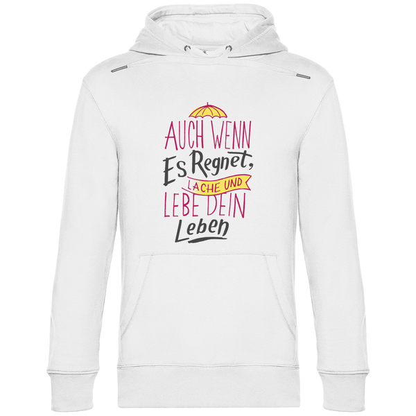 Leben im Regen - Herren Hoodie - Textilzauber