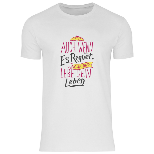 Leben im Regen - Herren T - Shirt - Textilzauber