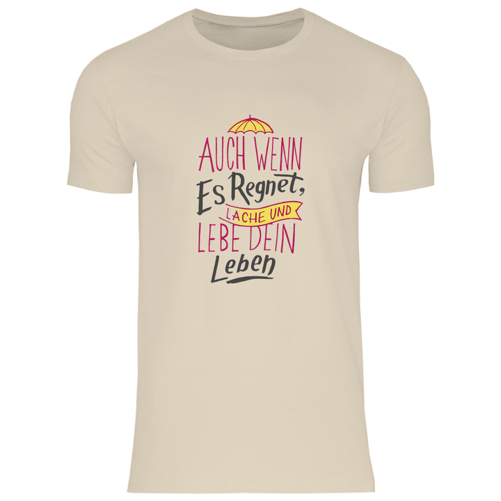 Leben im Regen - Herren T - Shirt - Textilzauber