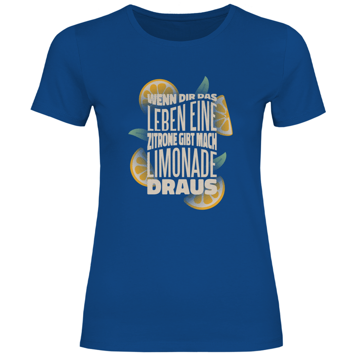 Leben und Limonade - Damen T - Shirt - Textilzauber