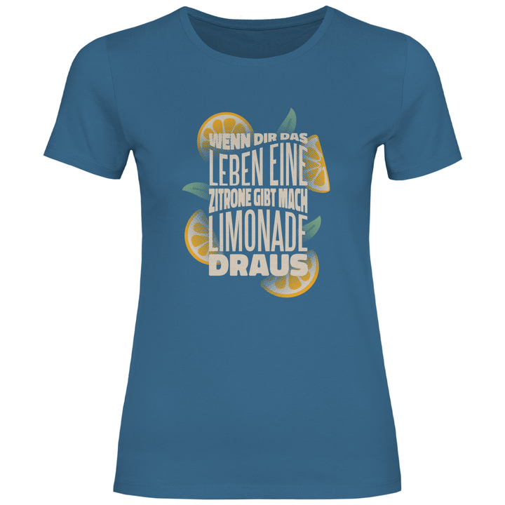 Leben und Limonade - Damen T - Shirt - Textilzauber