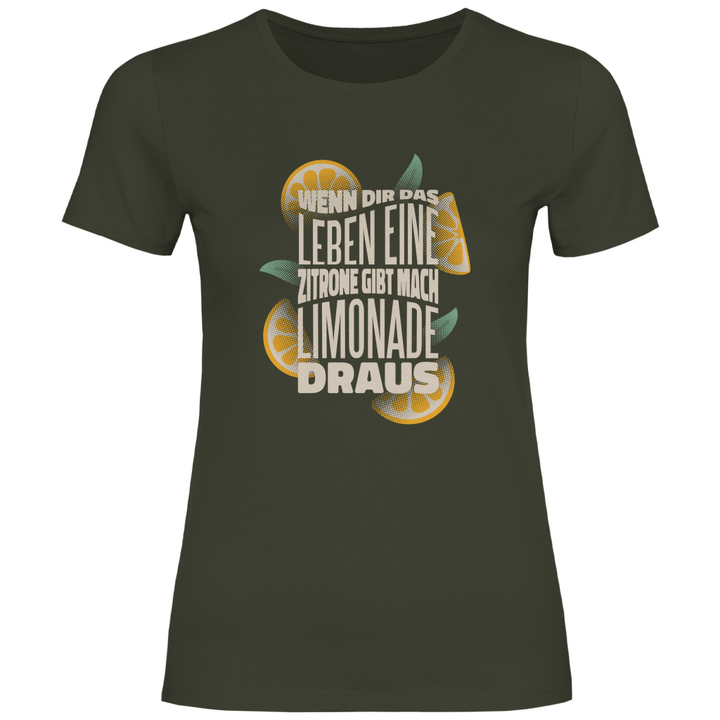 Leben und Limonade - Damen T - Shirt - Textilzauber