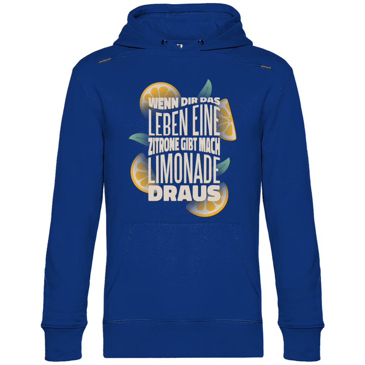 Leben und Limonade - Herren Hoodie - Textilzauber