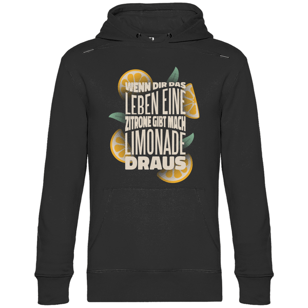 Leben und Limonade - Herren Hoodie - Textilzauber