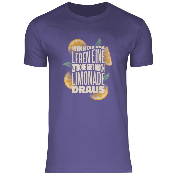 Leben und Limonade - Herren T - Shirt - Textilzauber