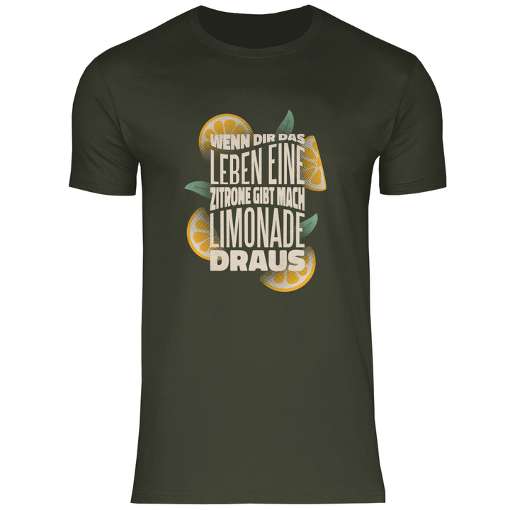 Leben und Limonade - Herren T - Shirt - Textilzauber