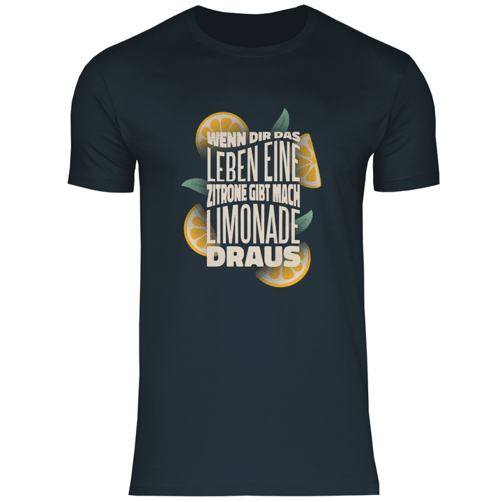 Leben und Limonade - Herren T - Shirt - Textilzauber