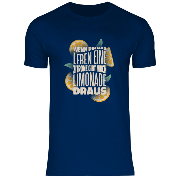 Leben und Limonade - Herren T - Shirt - Textilzauber