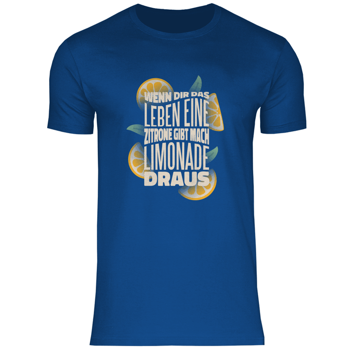 Leben und Limonade - Herren T - Shirt - Textilzauber