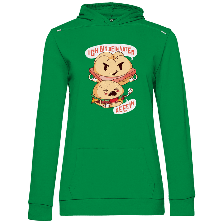 Leberkässemmel - Damen Hoodie - Textilzauber