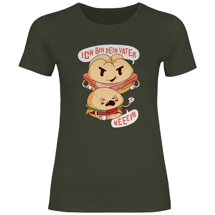 Leberkässemmel - Damen T - Shirt - Textilzauber