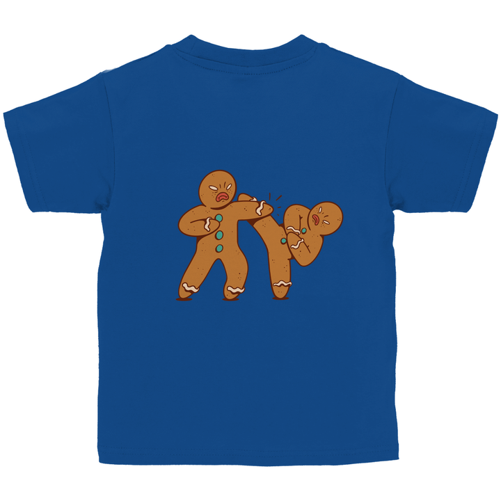 Lebkuchenmänner - Kinder T - Shirt mit Rückendruck - Textilzauber