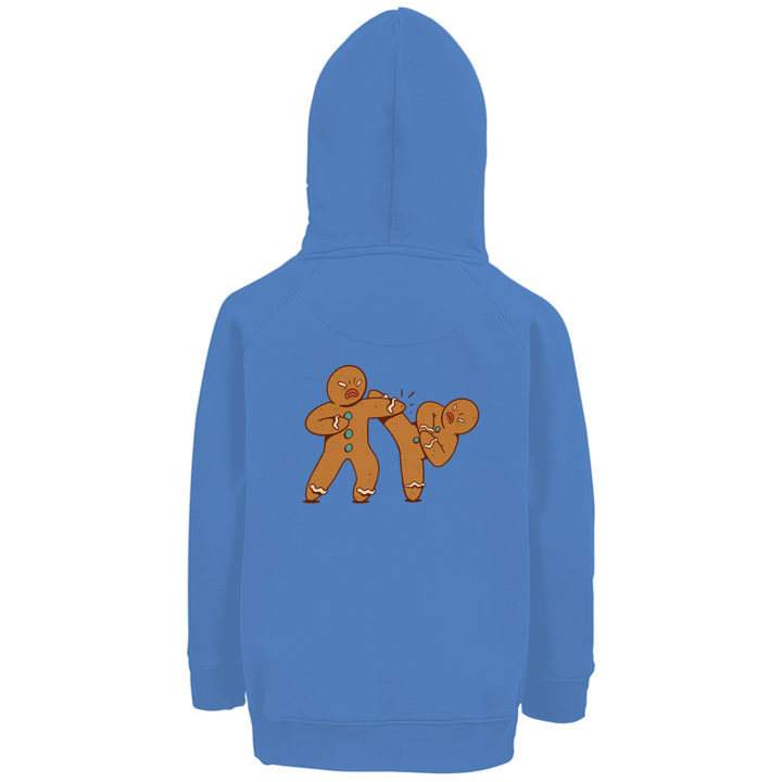 Lebkuchenmänner - Premium Bio Kinderhoodie mit Rückendruck - Textilzauber