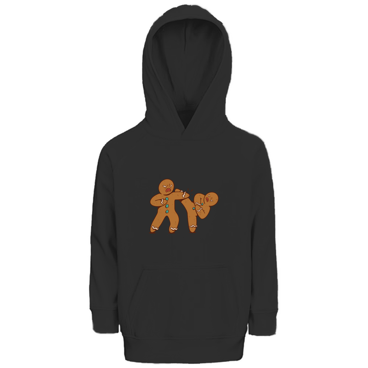 Lebkuchenmänner - Premium Bio Kinderhoodie - Textilzauber