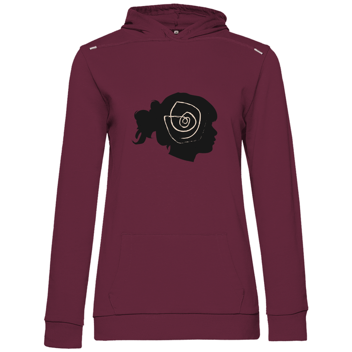 Leere Gedanken - Damen Hoodie - Textilzauber