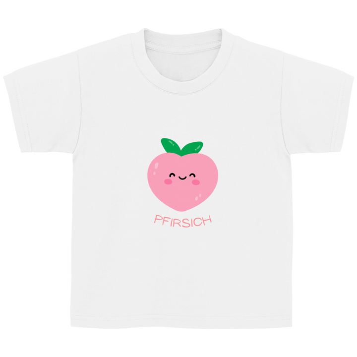 Lieber Pfirsich - Kinder T - Shirt - Textilzauber